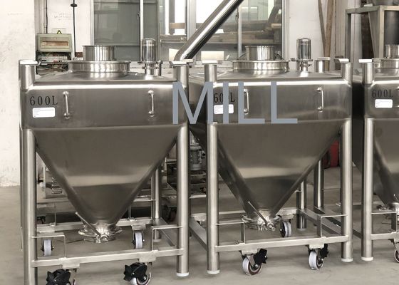 kaufen IBC Bin Intermediate Product Container Zwischenschüttgutbehälter Vakuumförderer online manufacture