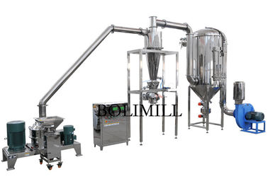kaufen Edelstahl rotes Turmetic-Geldstrafen-Pulver-Schleifmaschine online manufacture