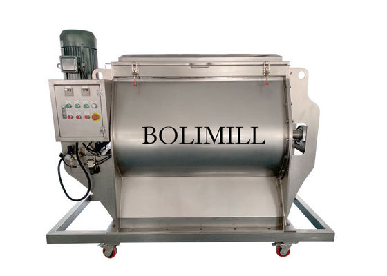 kaufen Trockener Pulver-Mischer des Edelstahl-Doppelt-Wellen-Paddel-110KW online manufacture