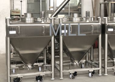 IBC Bin Intermediate Product Container Zwischenschüttgutbehälter Vakuumförderer