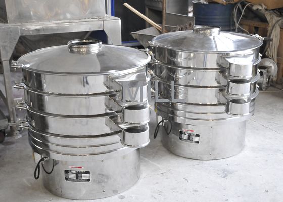 200 Maschen-Mehl-Pulver, das Sieb-Maschinen-Edelstahl der Schwingungs-2000kg/h siebt